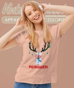 Coors Light Reinbeer Christmas Women TShirt