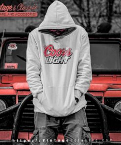 Coors Light Vintage Logo Shirt 6 Coors Light Vintage Logo Hoodie 1