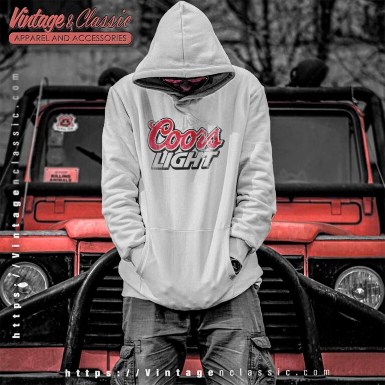 Coors Light Vintage Logo Hoodie 1 Coors Light Vintage Logo Hoodie 1