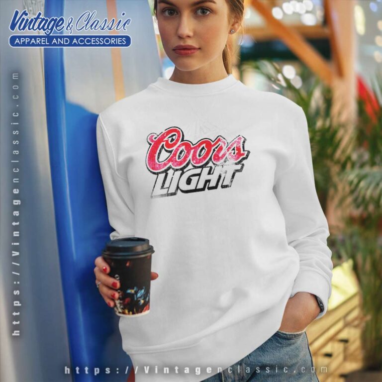 Coors Light Vintage Logo Sweatshirt 1 Coors Light Vintage Logo Sweatshirt 1