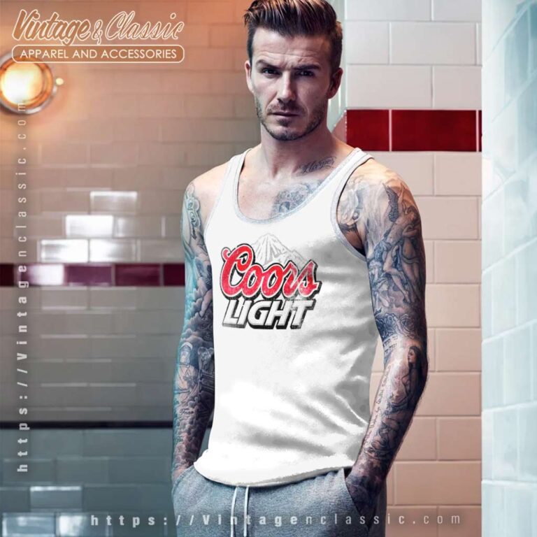 Coors Light Vintage Logo Tank Top Racerback 1 Coors Light Vintage Logo Tank Top Racerback 1