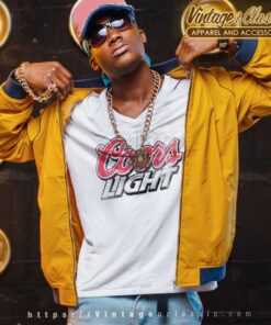 Coors Light Vintage Logo Shirt 4 Coors Light Vintage Logo V Neck TShirt 1