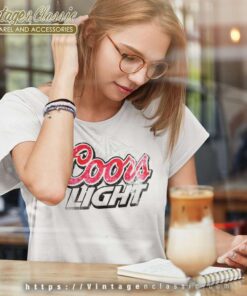 Coors Light Vintage Logo Shirt 5 Coors Light Vintage Logo Women TShirt 1