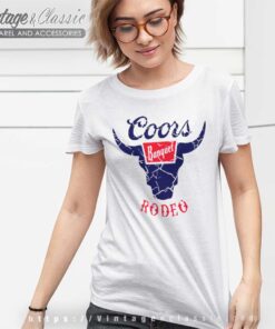 Coors Rodeo Banquet Graphic Women TShirt