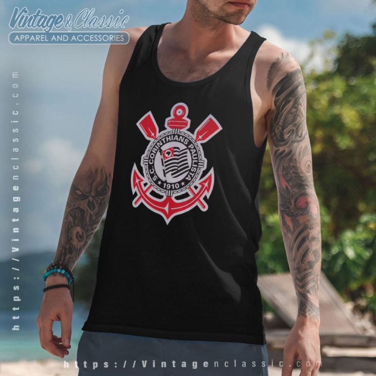 Corinthians Paulista Logo Tank Top Racerback Corinthians Paulista Logo Tank Top Racerback