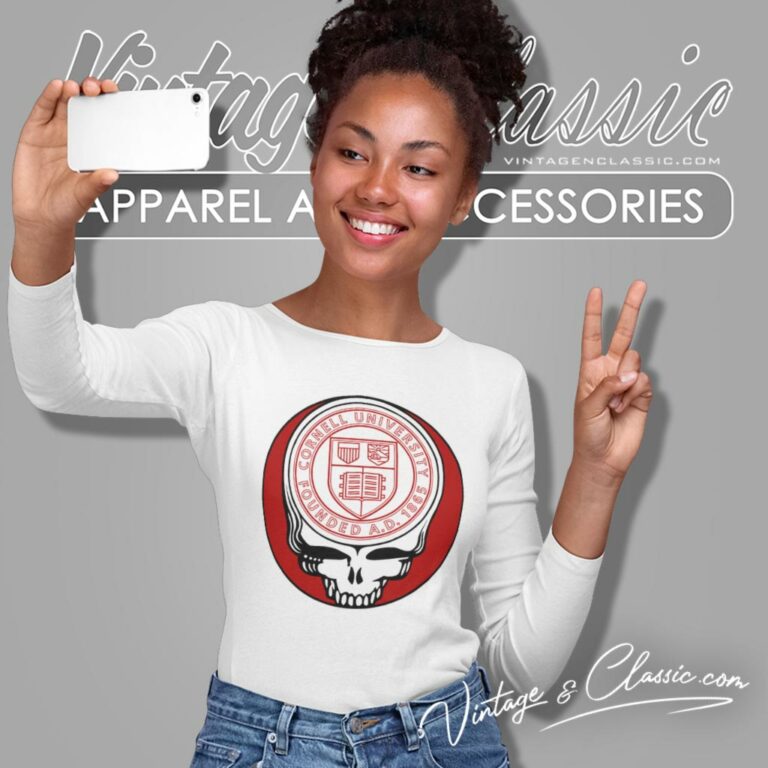 Cornell University Grateful Dead Steal Your Face Long Sleeve Tee Cornell University Grateful Dead Steal Your Face Long Sleeve Tee