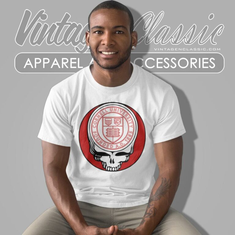 Cornell University Grateful Dead Steal Your Face T Shirt Cornell University Grateful Dead Steal Your Face T Shirt