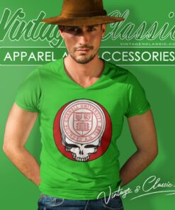 Cornell University Grateful Dead Steal Your Face V Neck TShirt