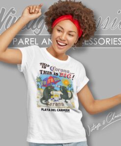 Corona Beer Shirt Mexican Lizard Women T Shirt