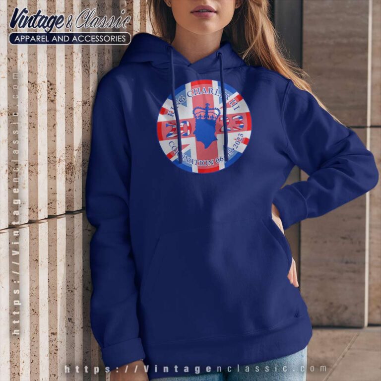 Coronation 2023 Uk Flag Logo Hoodie Coronation 2023 Uk Flag Logo Hoodie