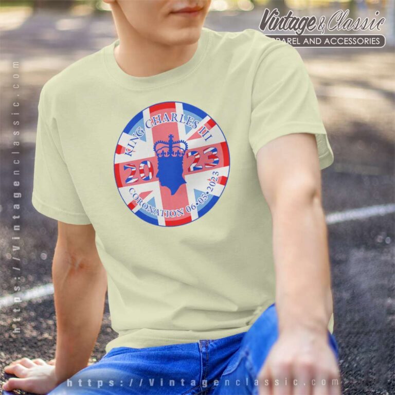 Coronation 2023 Uk Flag Logo T Shirt Coronation 2023 Uk Flag Logo T Shirt