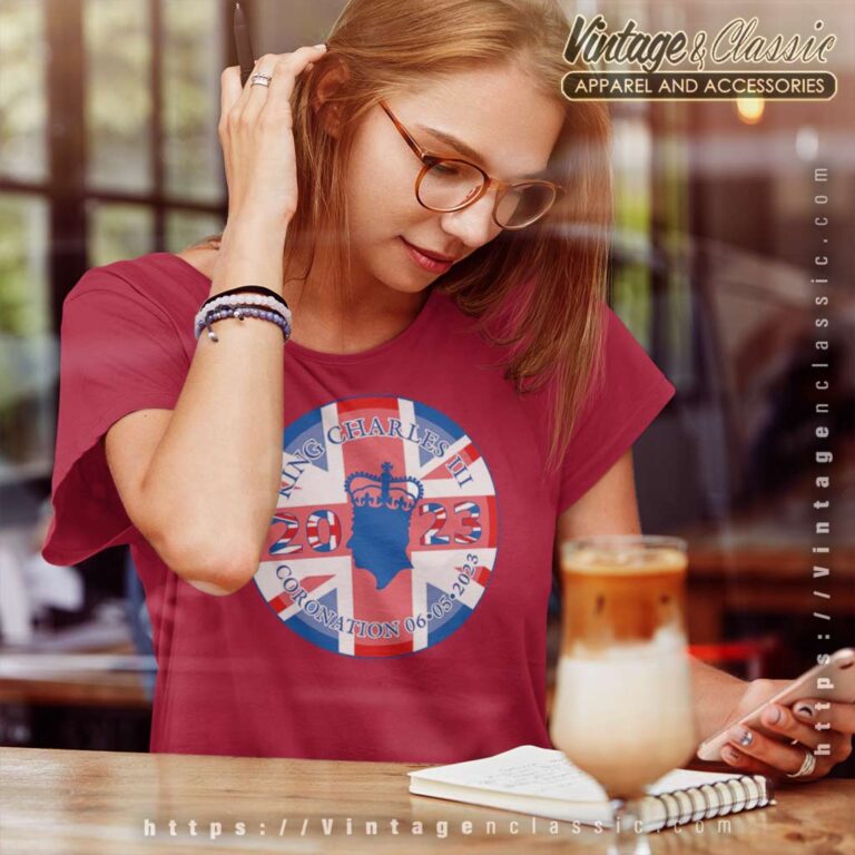 Coronation 2023 Uk Flag Logo Women TShirt Coronation 2023 Uk Flag Logo Women TShirt