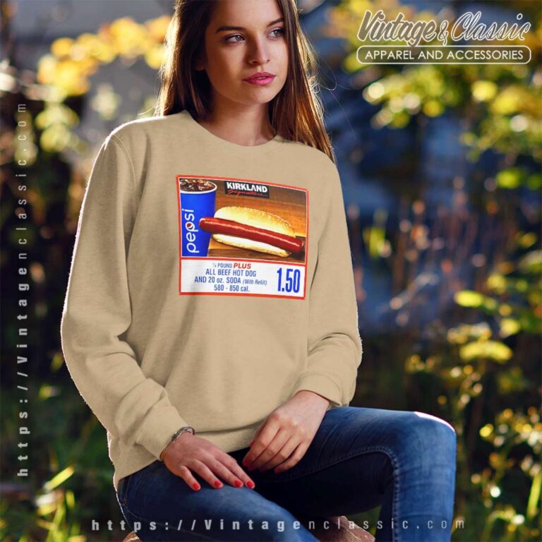 Costco Hot Dog Combo If You Raise The Price I Will Kill You Sweatshirt Costco Hot Dog Combo If You Raise The Price I Will Kill You Sweatshirt