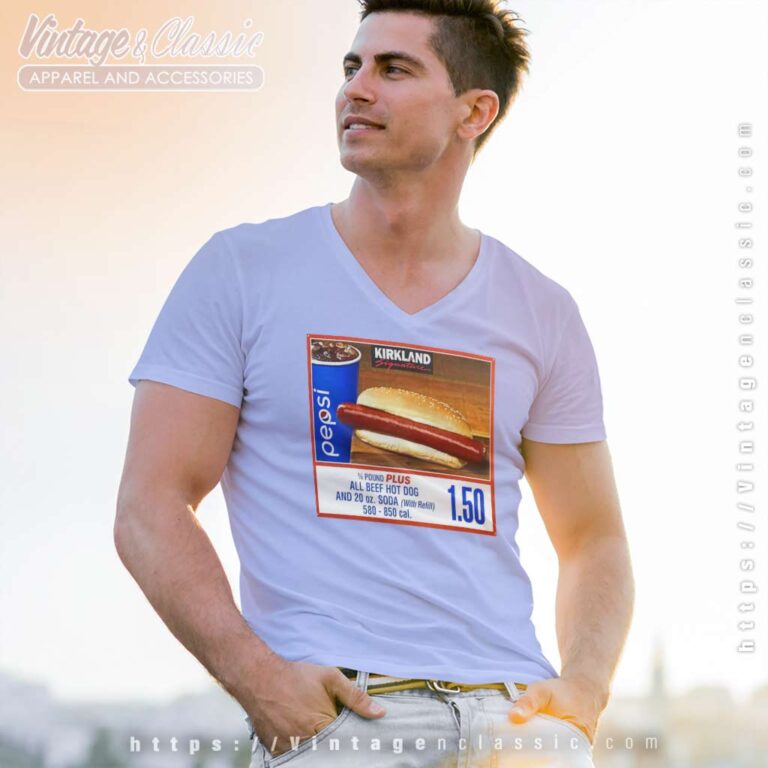 Costco Hot Dog Combo If You Raise The Price I Will Kill You V Neck TShirt Costco Hot Dog Combo If You Raise The Price I Will Kill You V Neck TShirt