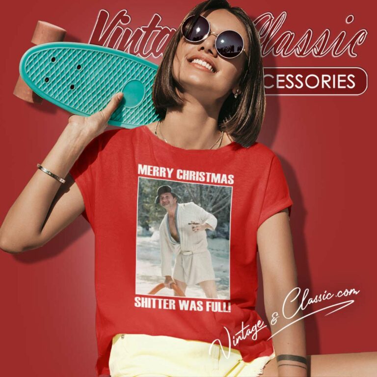 Cousin Eddie Merry Christmas Shitters Full Women TShirt 1 Cousin Eddie Merry Christmas Shitters Full Women TShirt 1