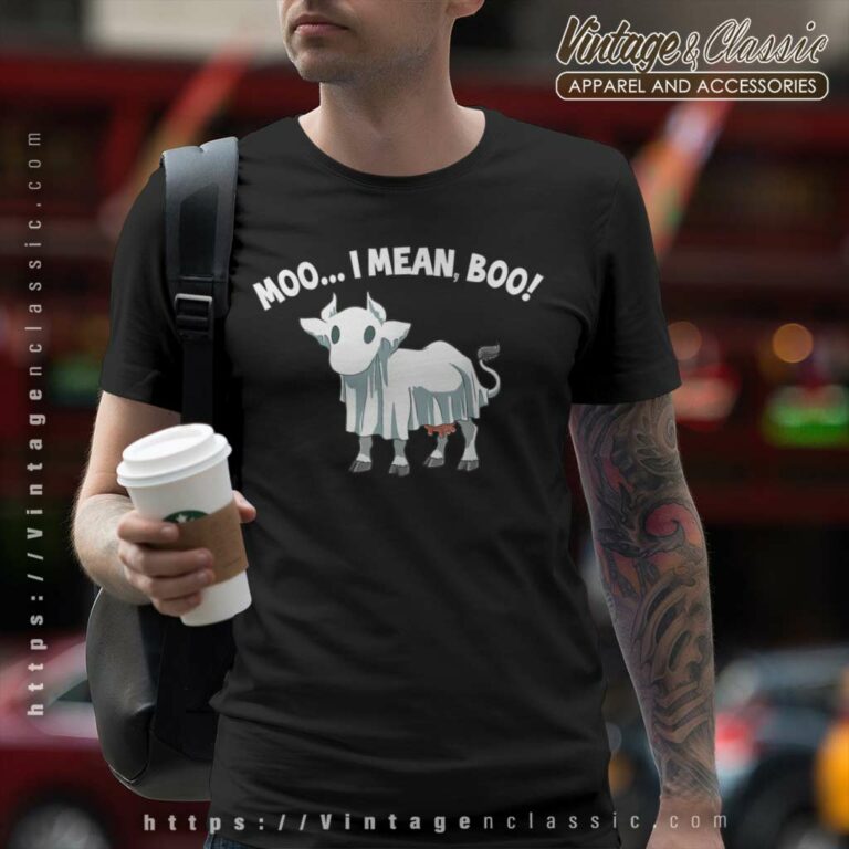 Cow Halloween Moo Cow Moo I Mean Boo Funny T Shirt Cow Halloween Moo Cow Moo I Mean Boo Funny T Shirt
