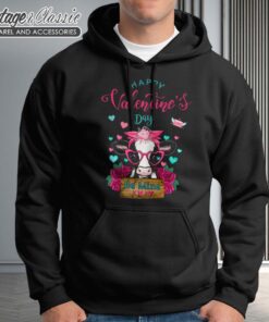 Cow Valentines Day BE MINE Hoodie