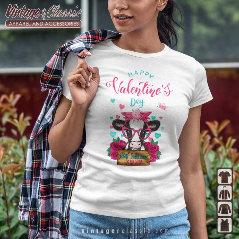 Cow Valentines Day BE MINE Shirt Cow Valentines Day BE MINE Shirt