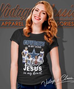 Cowboys In My Veins Jesus In My Heart Women TShirt