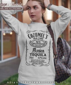 Cozumel Yucatan Mexico Tequila Sweatshirt