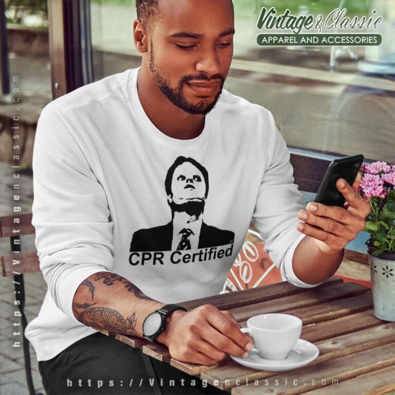 Cpr Certified Dwight Dummy The Office Sweatshirt Cpr Certified Dwight Dummy The Office Sweatshirt