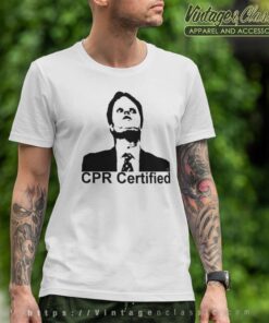 Cpr Certified Dwight Dummy The Office T Shirt