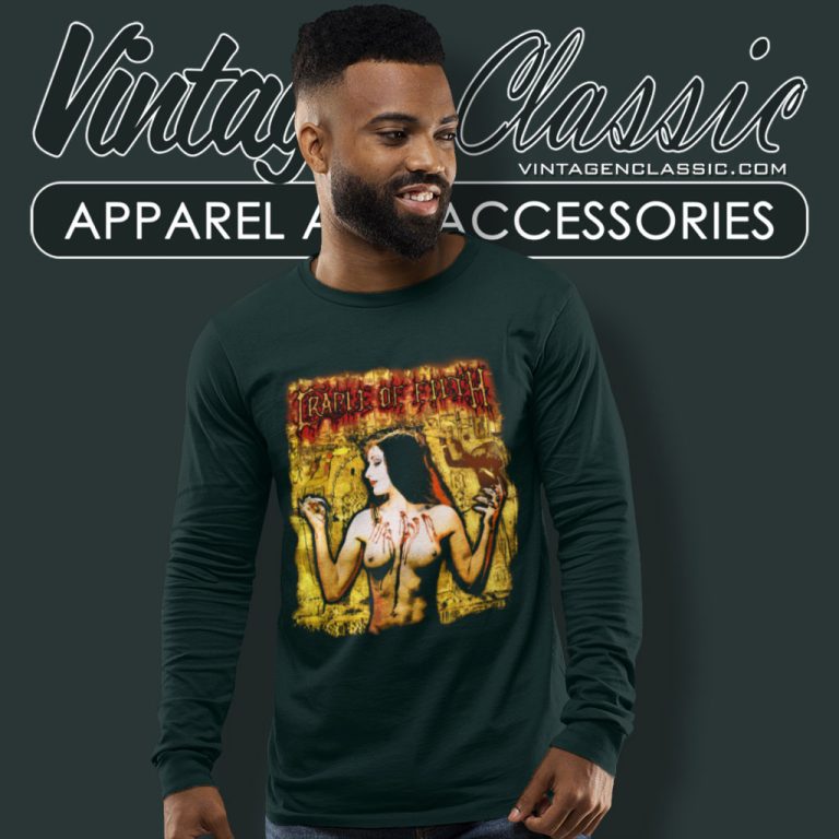 Cradle Of Filth Cryptoriana Long Sleeve Tee Cradle Of Filth Cryptoriana Long Sleeve Tee