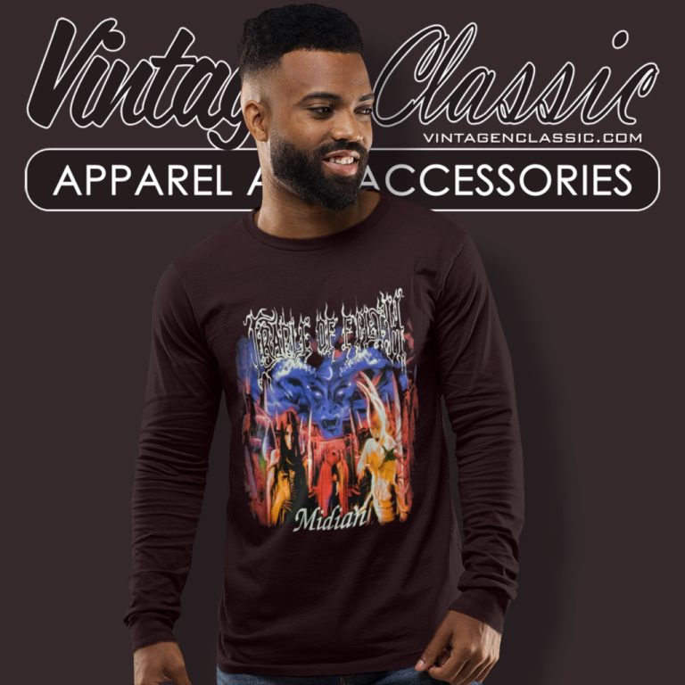 Cradle Of Filth Midian Long Sleeve Tee Cradle Of Filth Midian Long Sleeve Tee