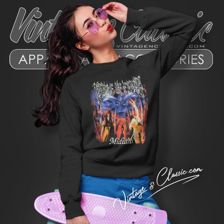 Cradle Of Filth Midian Sweatshirt Cradle Of Filth Midian Sweatshirt