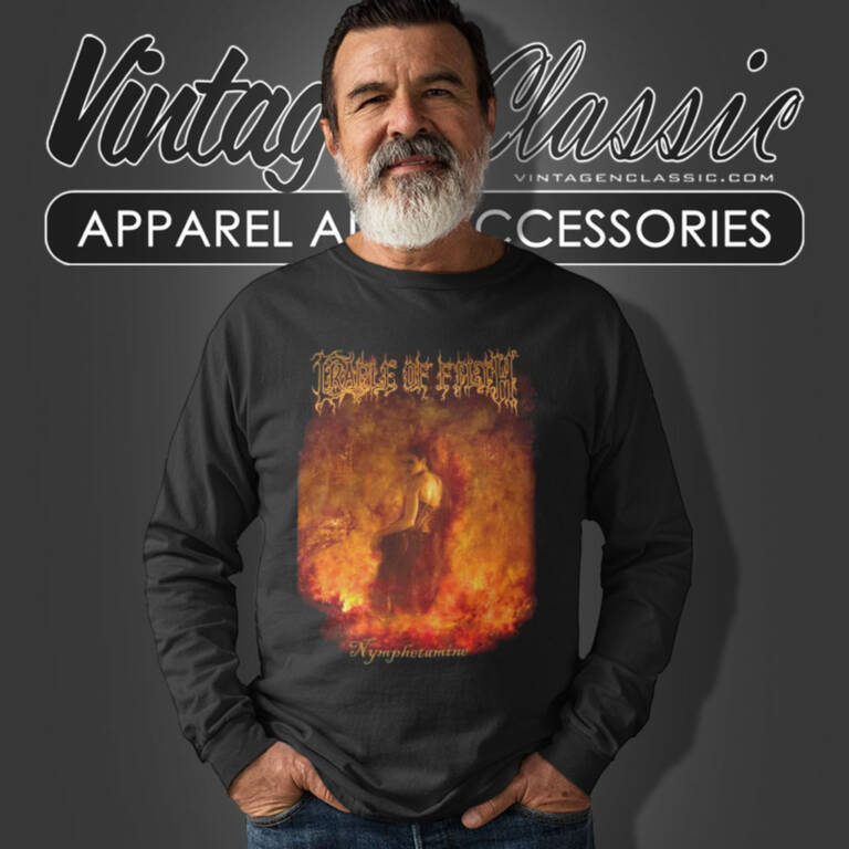 Cradle Of Filth Nymphetamine Long Sleeve Tee Cradle Of Filth Nymphetamine Long Sleeve Tee