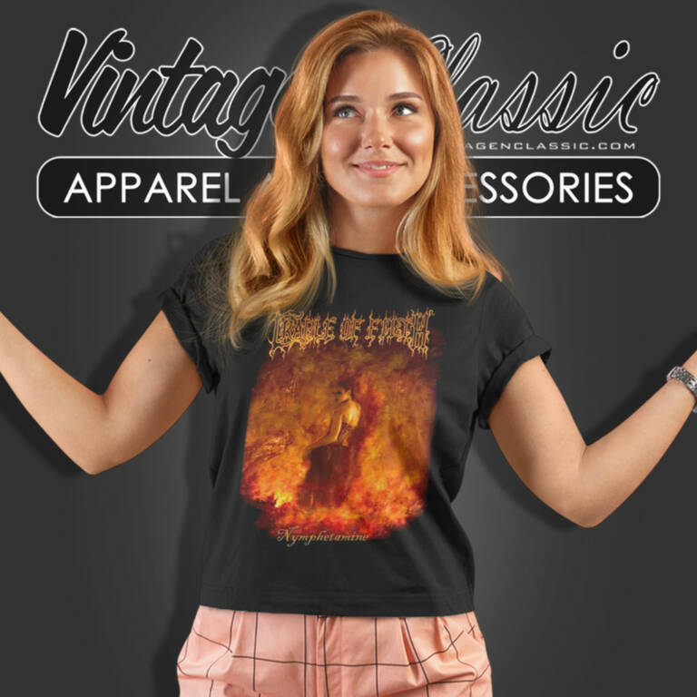 Cradle Of Filth Nymphetamine Women T Shirt Cradle Of Filth Nymphetamine Women T Shirt