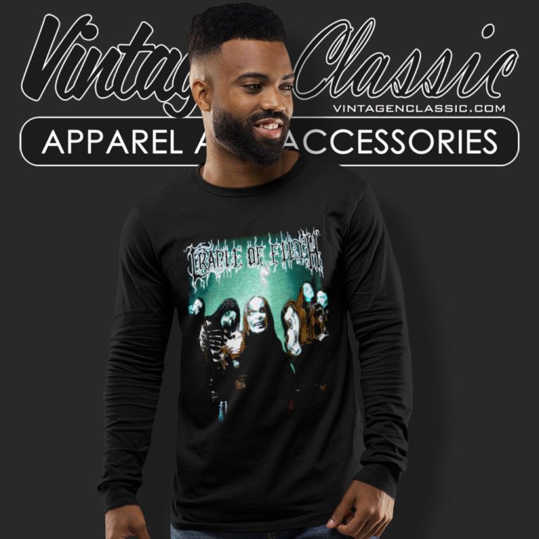 Cradle Of Filth Poster Long Sleeve Tee Cradle Of Filth Poster Long Sleeve Tee