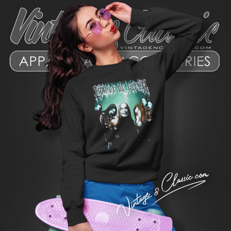 Cradle Of Filth Poster Sweatshirt Cradle Of Filth Poster Sweatshirt