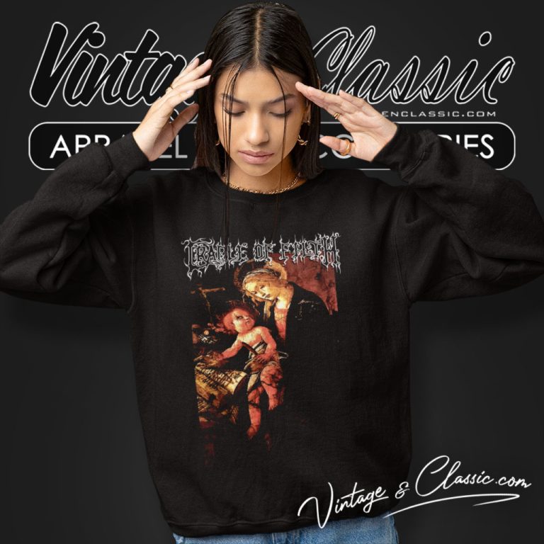 Cradle Of Filth Shirt Album Cover Sweatshirt Cradle Of Filth Shirt Album Cover Sweatshirt