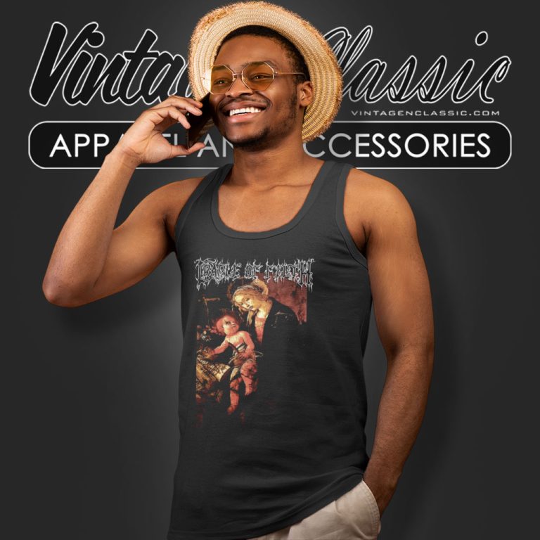 Cradle Of Filth Shirt Album Cover Tank Top Racerback Cradle Of Filth Shirt Album Cover Tank Top Racerback