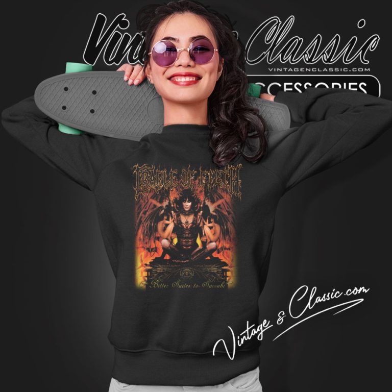 Cradle Of Filth Shirt Bitter Suites To Succubi Sweatshirt Cradle Of Filth Shirt Bitter Suites To Succubi Sweatshirt