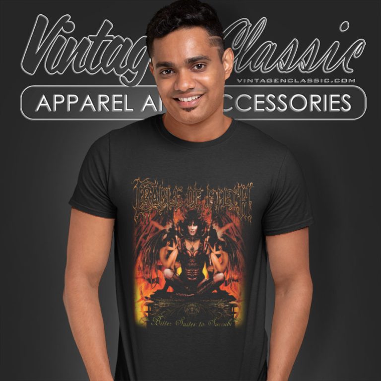 Cradle Of Filth Shirt Bitter Suites To Succubi T Shirt Cradle Of Filth Shirt Bitter Suites To Succubi T Shirt