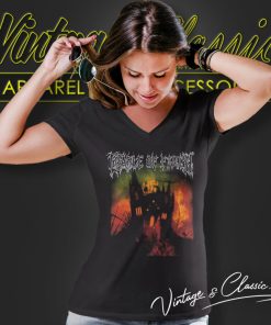 Cradle Of Filth Shirt Cemetery And Sundown V Neck TShirt