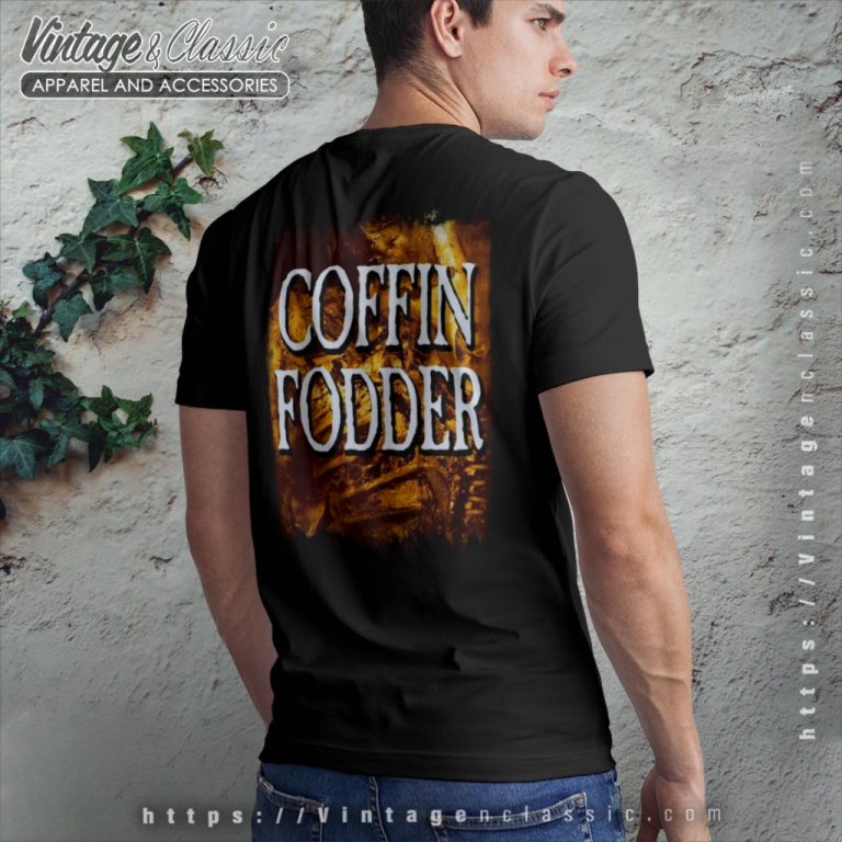 Cradle Of Filth Shirt Coffin Fodder Backside T Shirt Cradle Of Filth Shirt Coffin Fodder Backside T Shirt