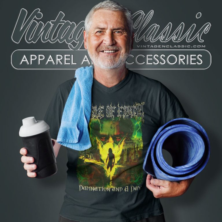 Cradle Of Filth Shirt Damnation Of A Day V Neck TShirt Cradle Of Filth Shirt Damnation Of A Day V Neck TShirt