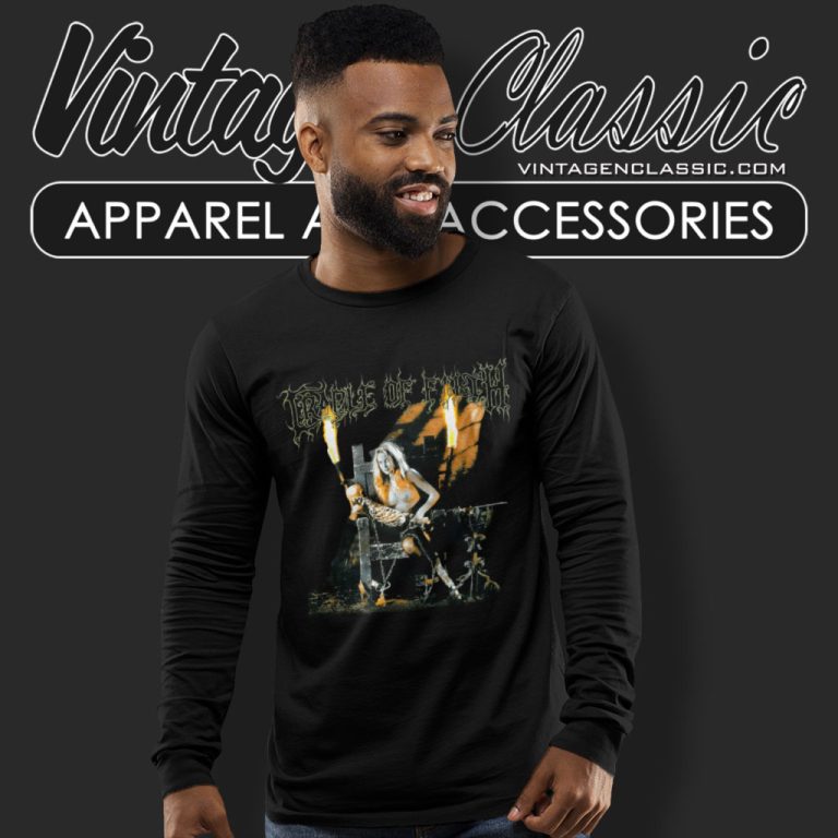 Cradle Of Filth Shirt Dead Girls Long Sleeve Tee Cradle Of Filth Shirt Dead Girls Long Sleeve Tee