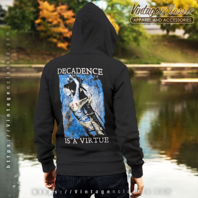 Cradle Of Filth Shirt Decadence Is A Virtue Backside Hoodie Cradle Of Filth Shirt Decadence Is A Virtue Backside Hoodie