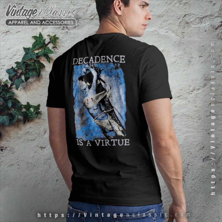 Cradle Of Filth Shirt Decadence Is A Virtue Backside T Shirt Cradle Of Filth Shirt Decadence Is A Virtue Backside T Shirt