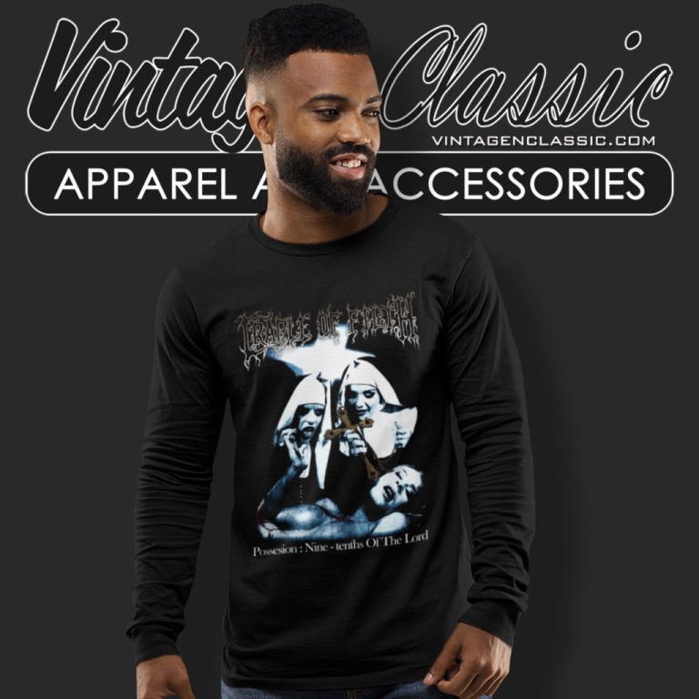 Cradle Of Filth Shirt Decadence Is A Virtue Long Sleeve Tee Cradle Of Filth Shirt Decadence Is A Virtue Long Sleeve Tee