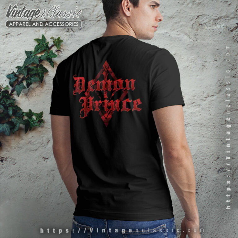 Cradle Of Filth Shirt Demon Prince Backside T Shirt Cradle Of Filth Shirt Demon Prince Backside T Shirt