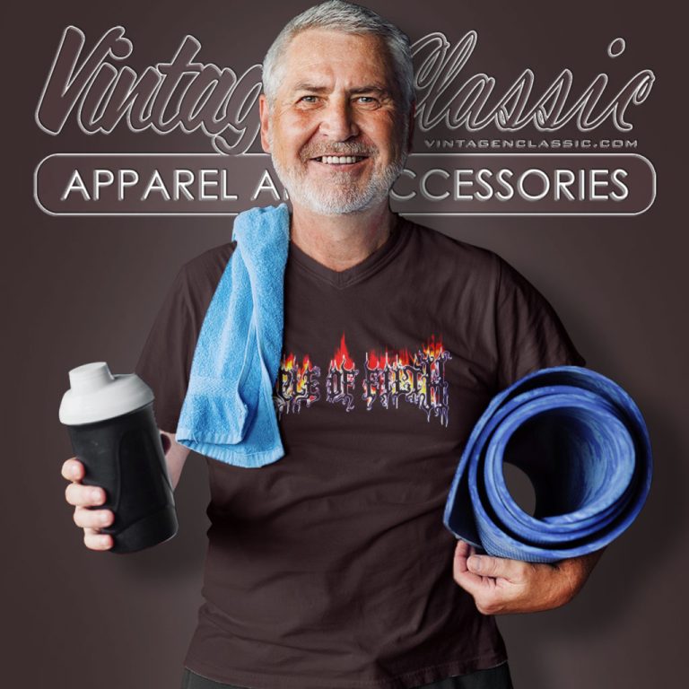 Cradle Of Filth Shirt Flaming Logo V Neck TShirt Cradle Of Filth Shirt Flaming Logo V Neck TShirt