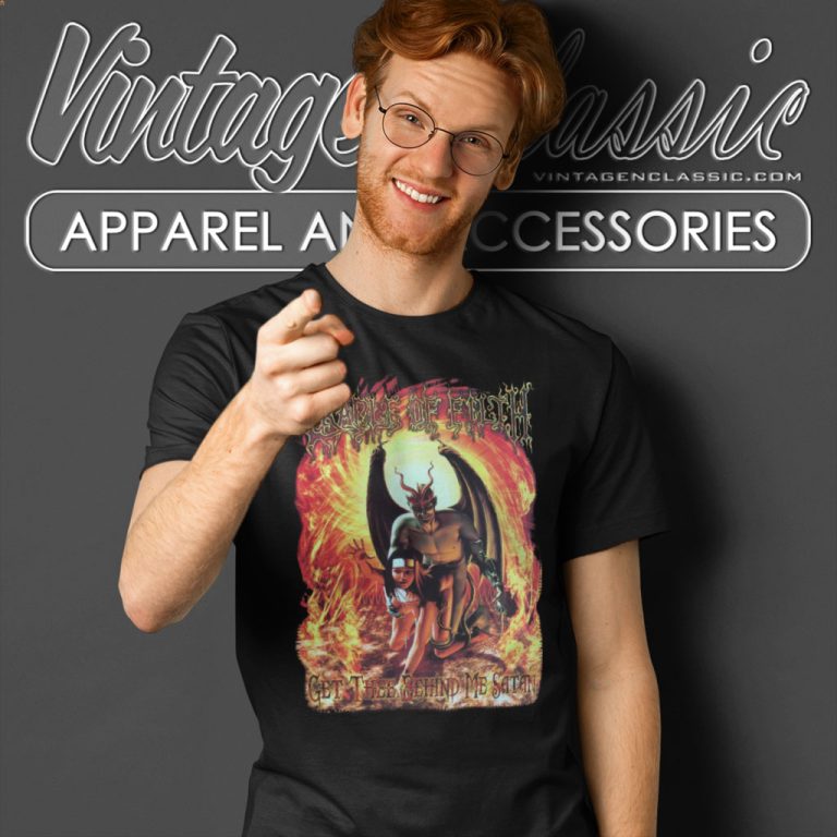 Cradle Of Filth Shirt Get Thee Behind Me Satan T Shirt Cradle Of Filth Shirt Get Thee Behind Me Satan T Shirt