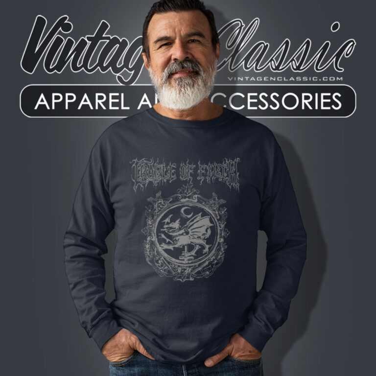 Cradle Of Filth Shirt Goddess Of The Graveyard Long Sleeve Tee Cradle Of Filth Shirt Goddess Of The Graveyard Long Sleeve Tee