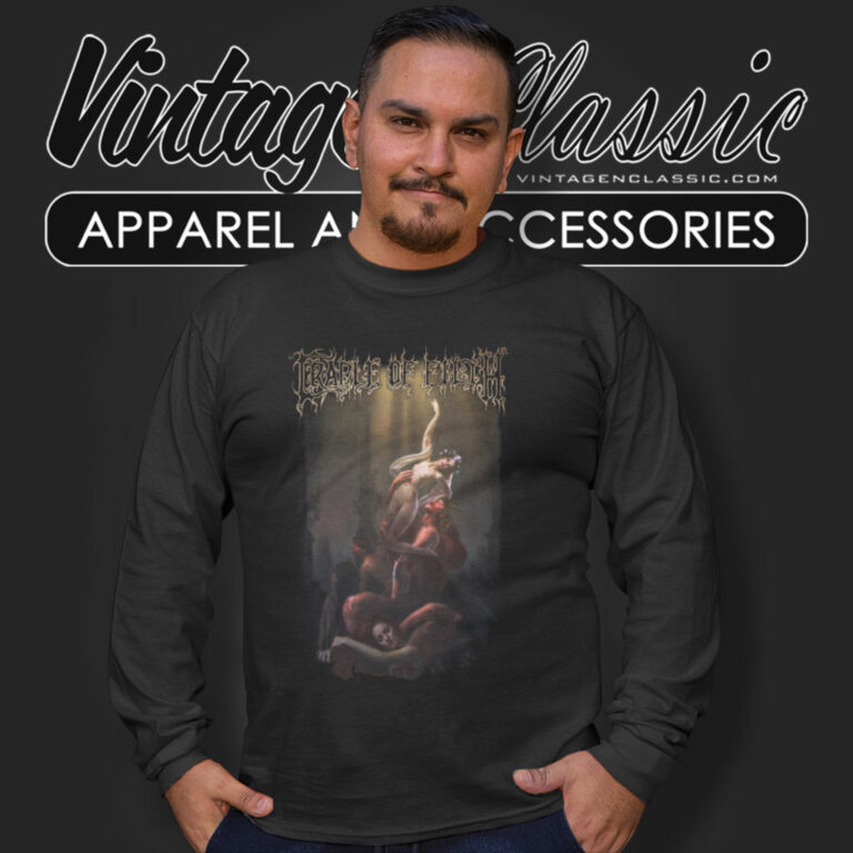 Cradle Of Filth Shirt How Many Tears Long Sleeve Tee Cradle Of Filth Shirt How Many Tears Long Sleeve Tee