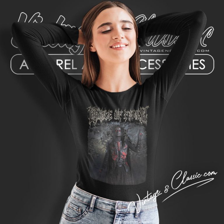 Cradle Of Filth Shirt Lion By His Claw Long Sleeve Tee Cradle Of Filth Shirt Lion By His Claw Long Sleeve Tee